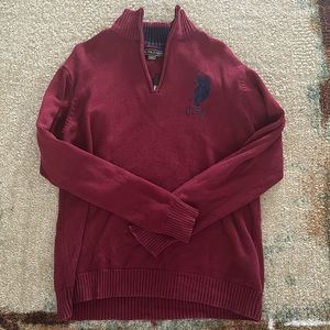 US POLO ASSN quarter zip